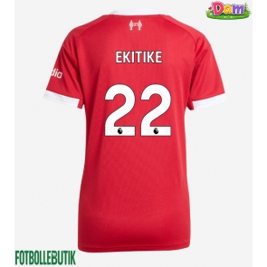 Liverpool Hugo Ekitike #22 Hemmatröja Kvinnor 2025-26 Kortärmad